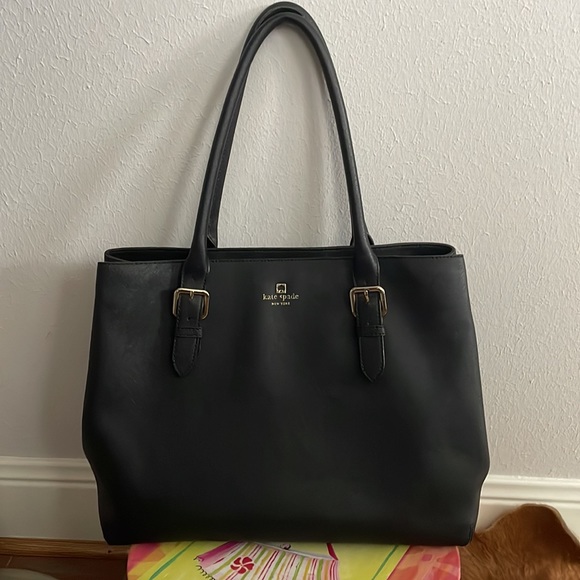 Kate Spade Ariel Black Saffiano Leather Tote - Picture 3 of 14